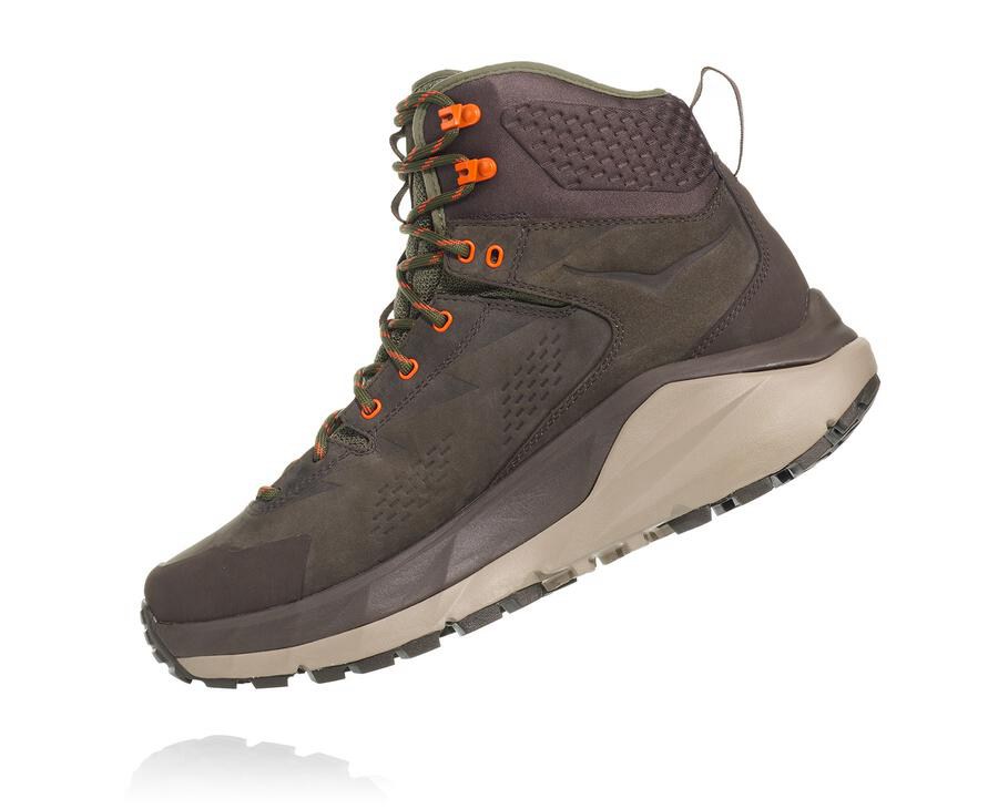 Botas De Montaña Hoka One One Hombre Marrom - Kaha Gore-Tex - MDCK34297